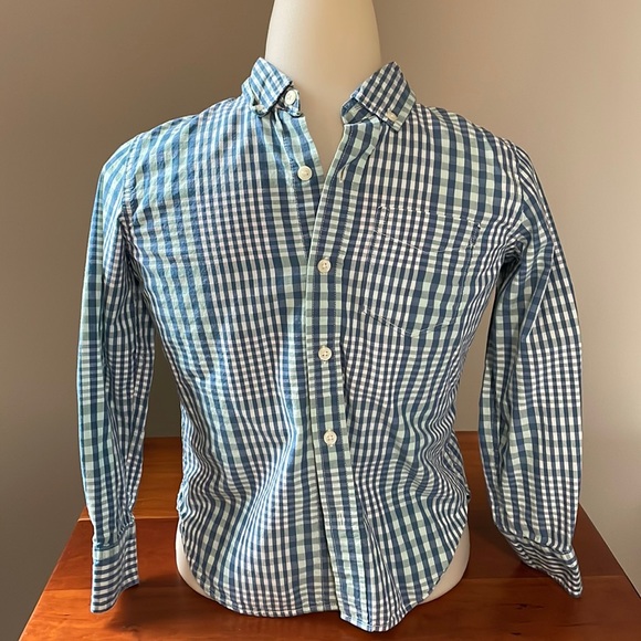 Gap Boys plaid Button Down Shirt - Picture 1 of 4